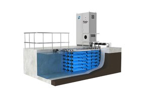 Самотечные лотковые УФ системы